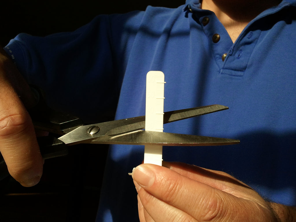 Cutting a LEVELPEG to length