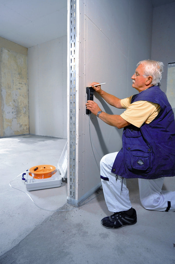 Use the NIVCOMP to measure elevations around corners - no line-of-sight required.