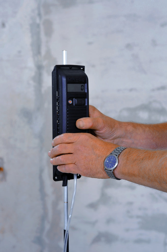 Use the NIVCOMP to measure precise elevations of any spot on a floor.