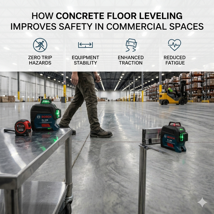 Commercial Floor Leveling
