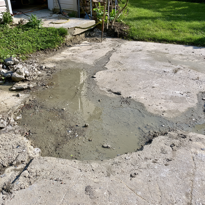 Low Spots Concrete